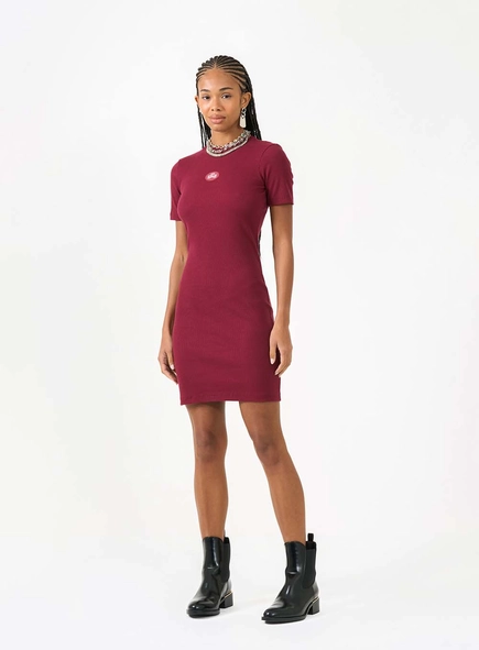 Vestido Curto Small Canelado