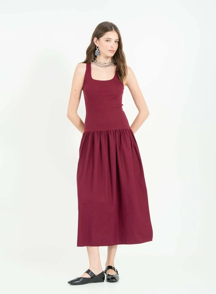 Vestido Canelado