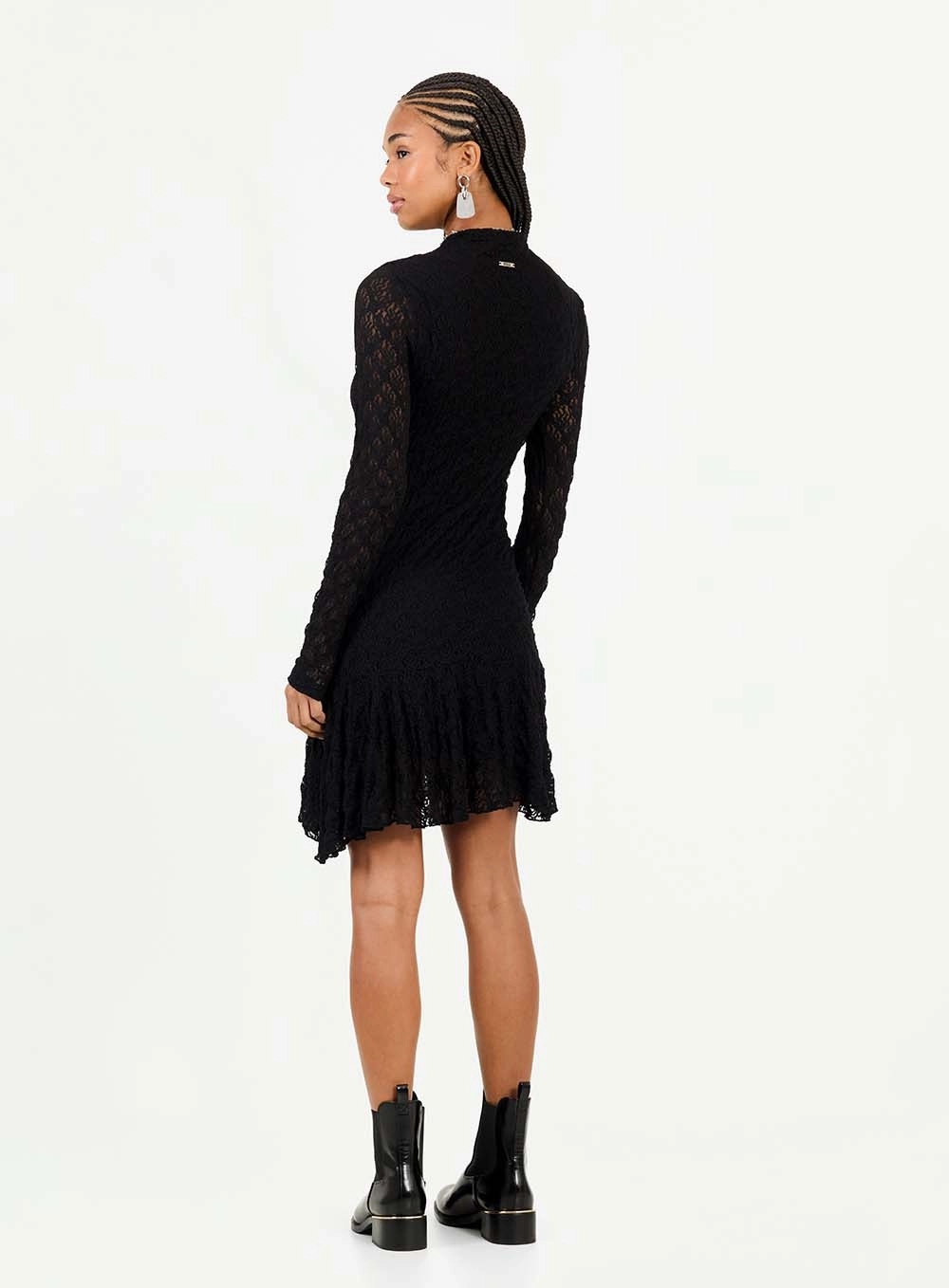 Vestido Renda Preto 2