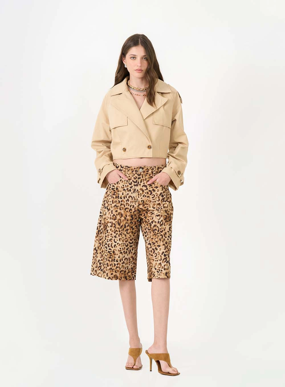Parka Sarja Marrom 1