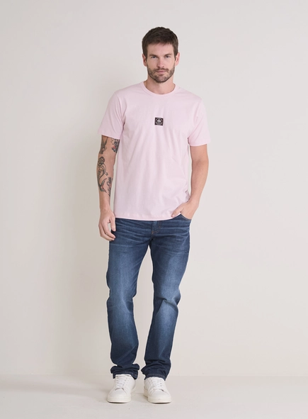 Calça Jeans Masculina Paul Slim Cintura Média