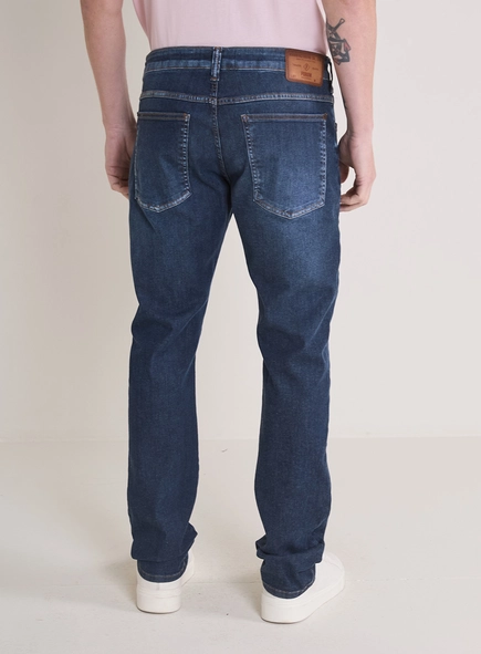 Calça Jeans Masculina Paul Slim Cintura Média