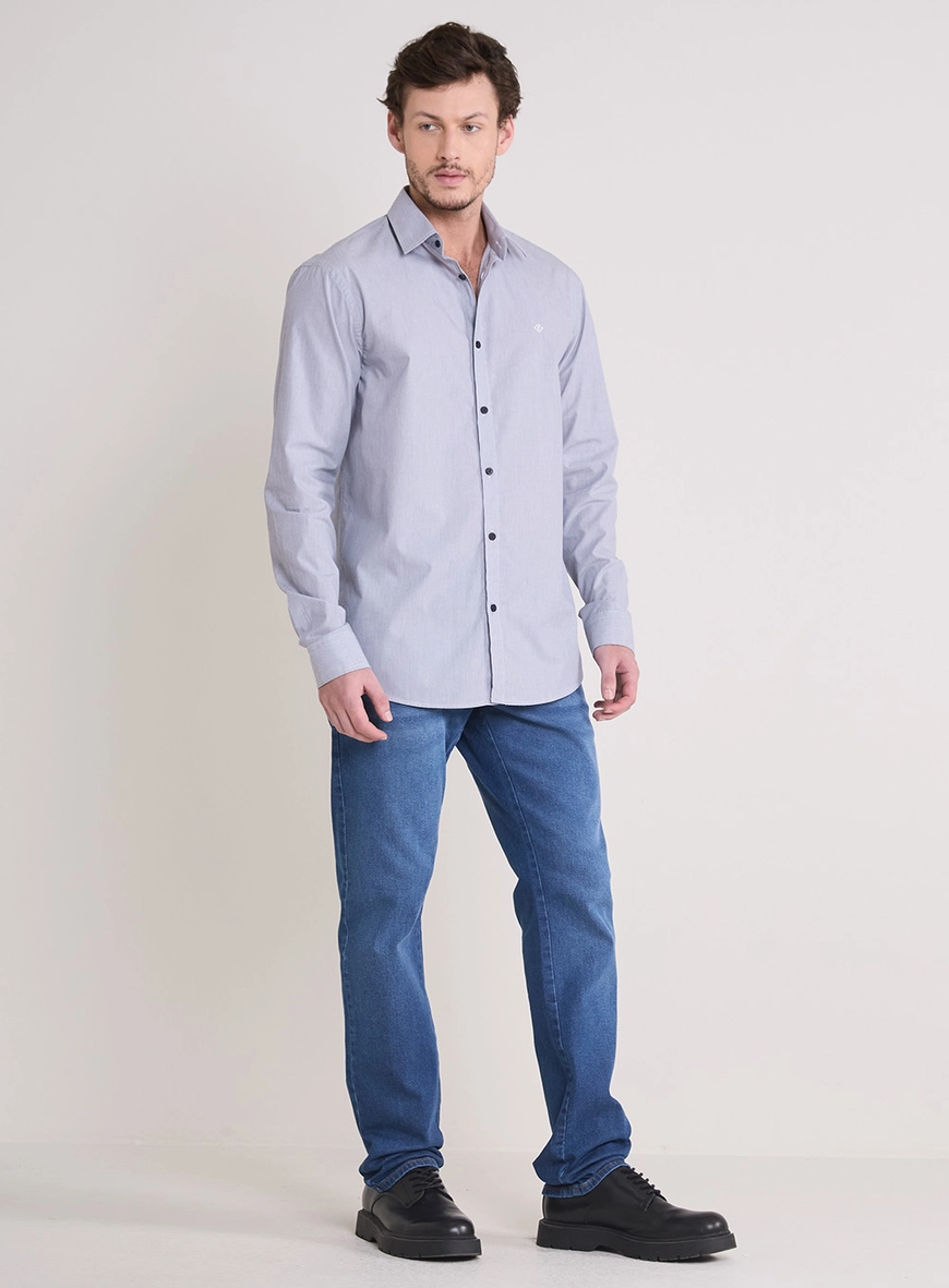 Calça Jeans Masculina Paul Slim Índigo