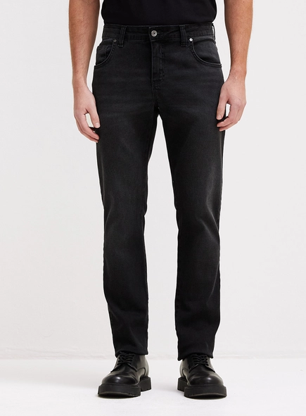 Calça Jeans Masculina Skinny Cintura Média - Igor