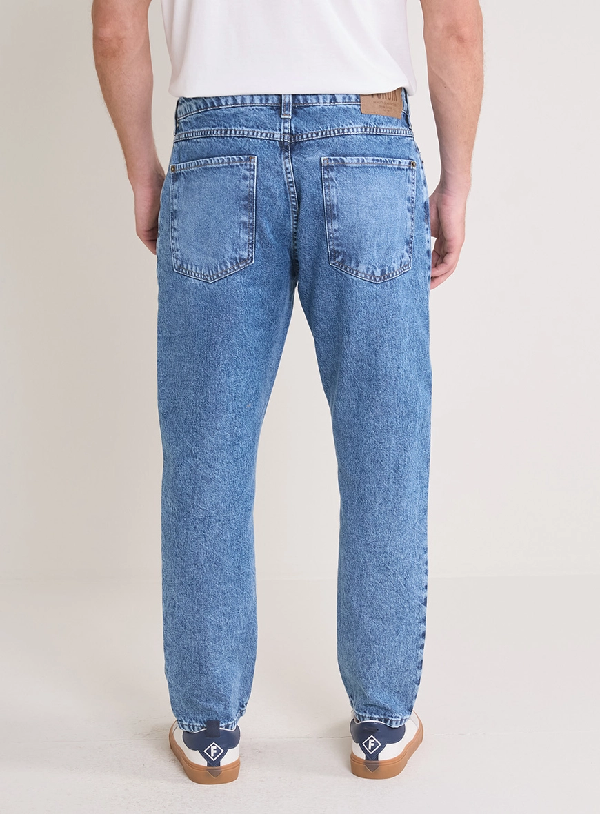 Calça Jeans Masculina Reta - Luciano Índigo