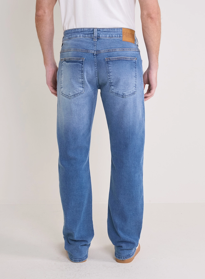 Calça Jeans Masculina Paul Regular Índigo