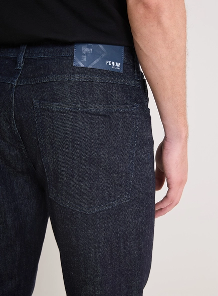 Calça Jeans Masculina Reta Cintura Média - Luciano