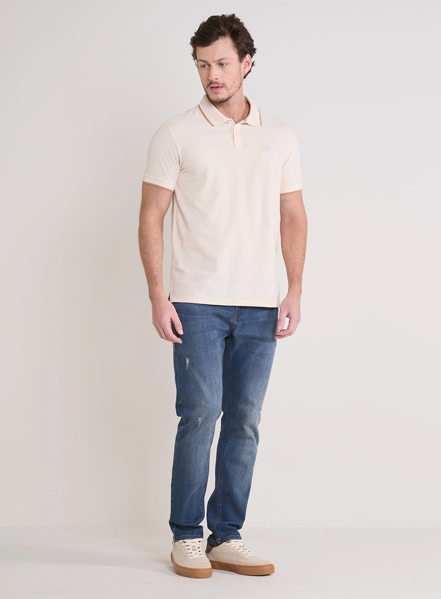 Calça Jeans Masculina Slim - Alexandre Índigo