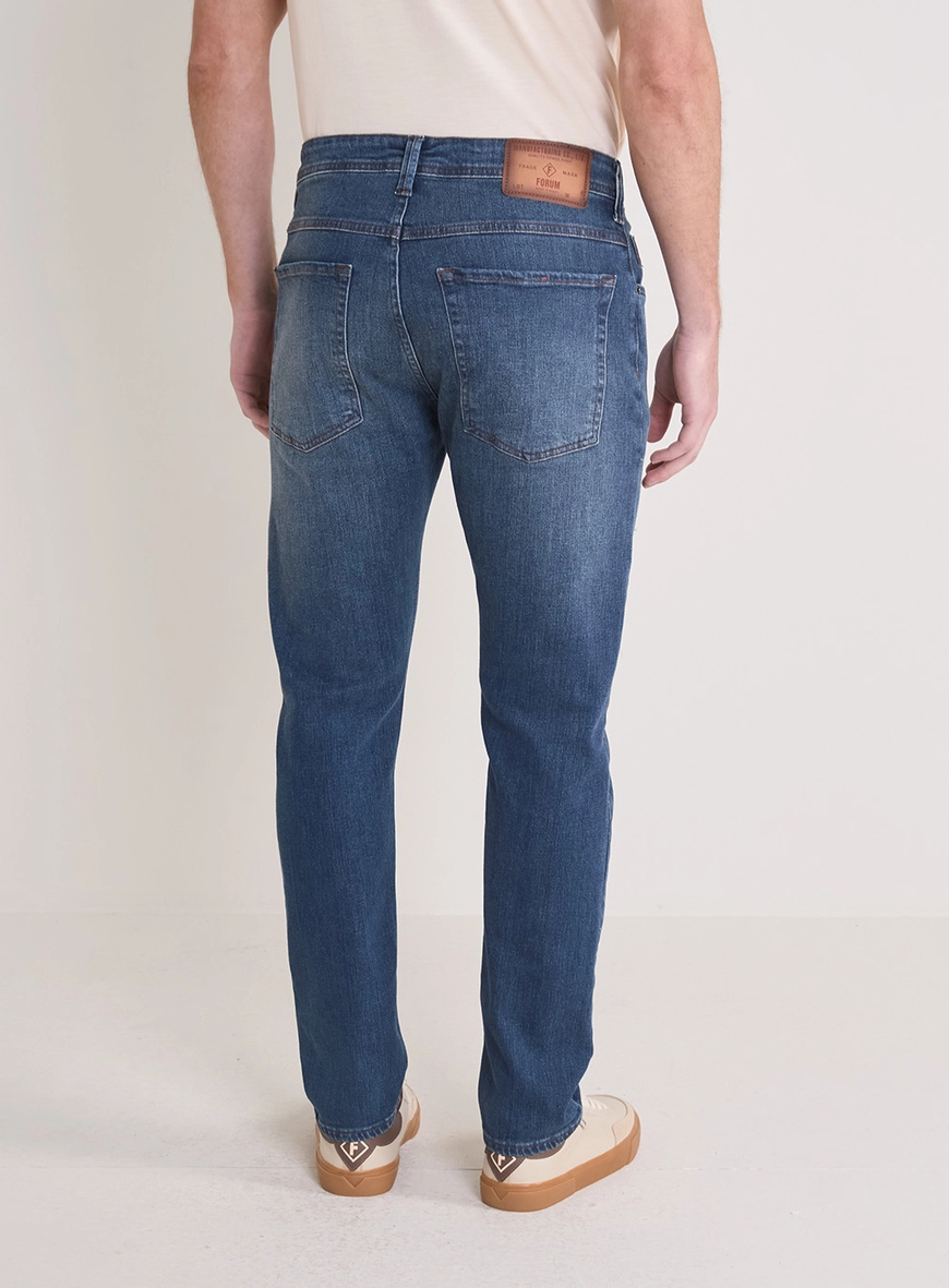 Calça Jeans Masculina Slim - Alexandre Índigo