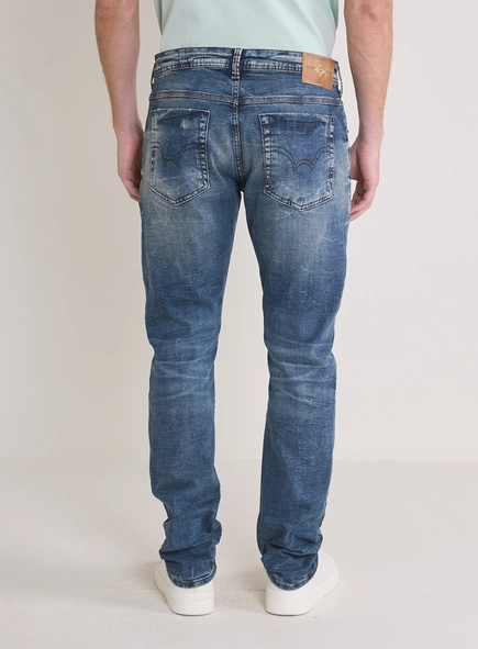 Calça Jeans Masculina Paul Slim Estonado
