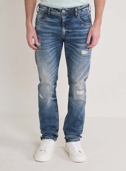 Calça Jeans Masculina Paul Slim Estonado