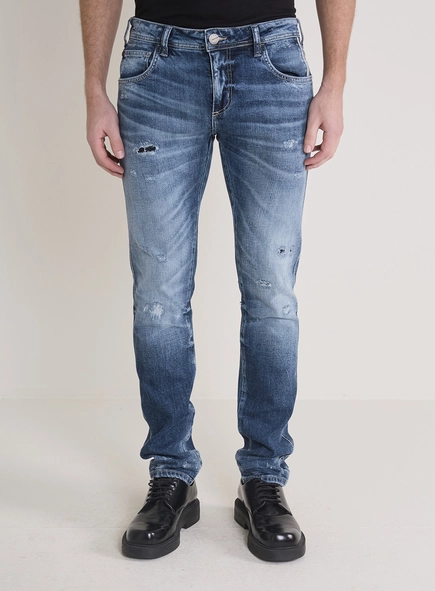 Calça Jeans Masculina Skinny Cintura Média - Igor