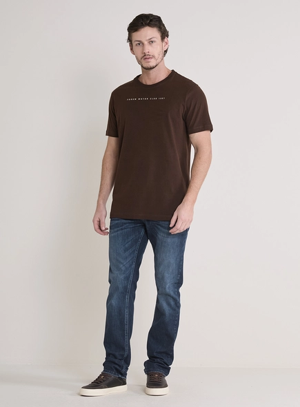 Calça Jeans Masculina Paul Slim Lavagem Escura