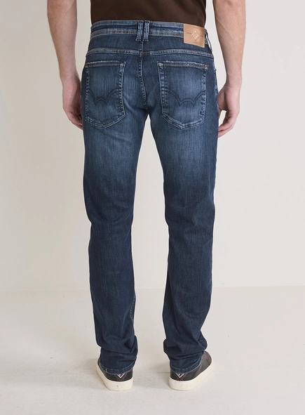 Calça Jeans Masculina Paul Slim Lavagem Escura