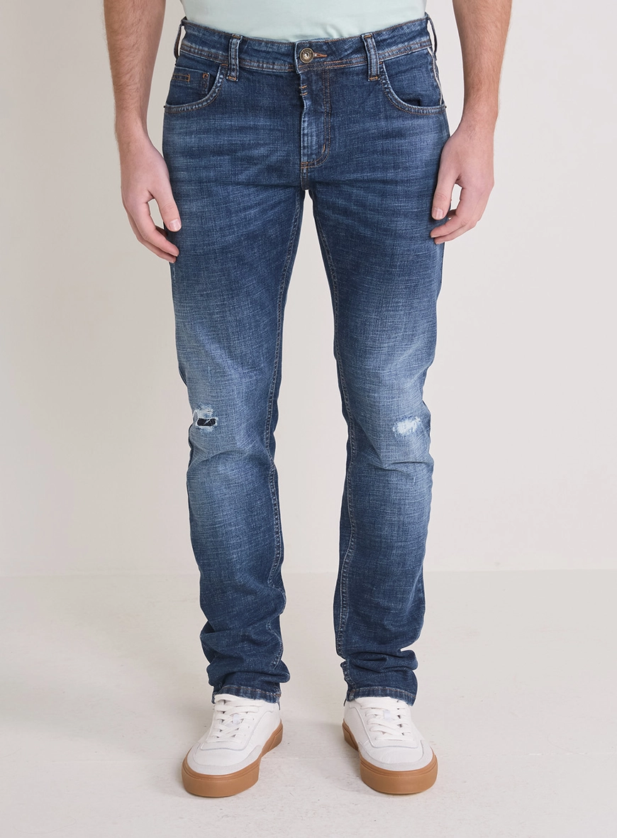 Calça Jeans Masculina Igor Skinny Índigo