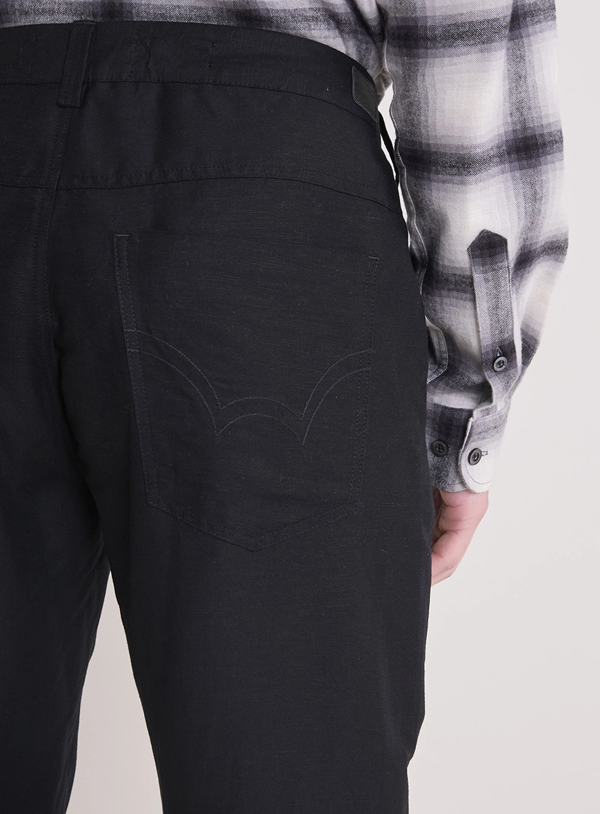 Calça Masculina Alfaiataria Reta - Vitor Preto