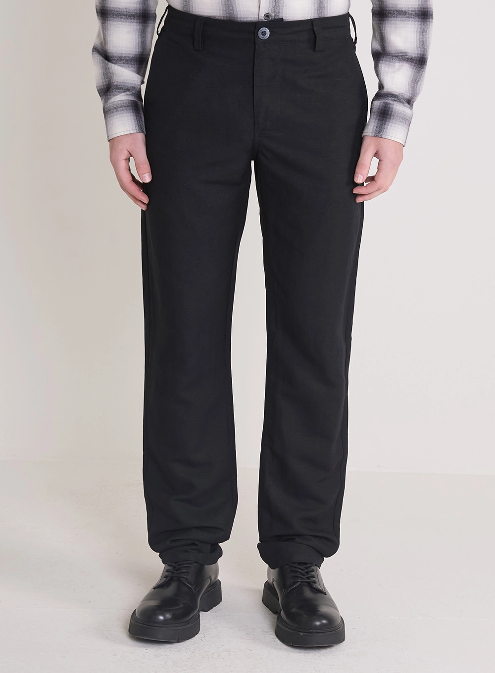 Calça Masculina Alfaiataria Reta - Vitor Preto 2