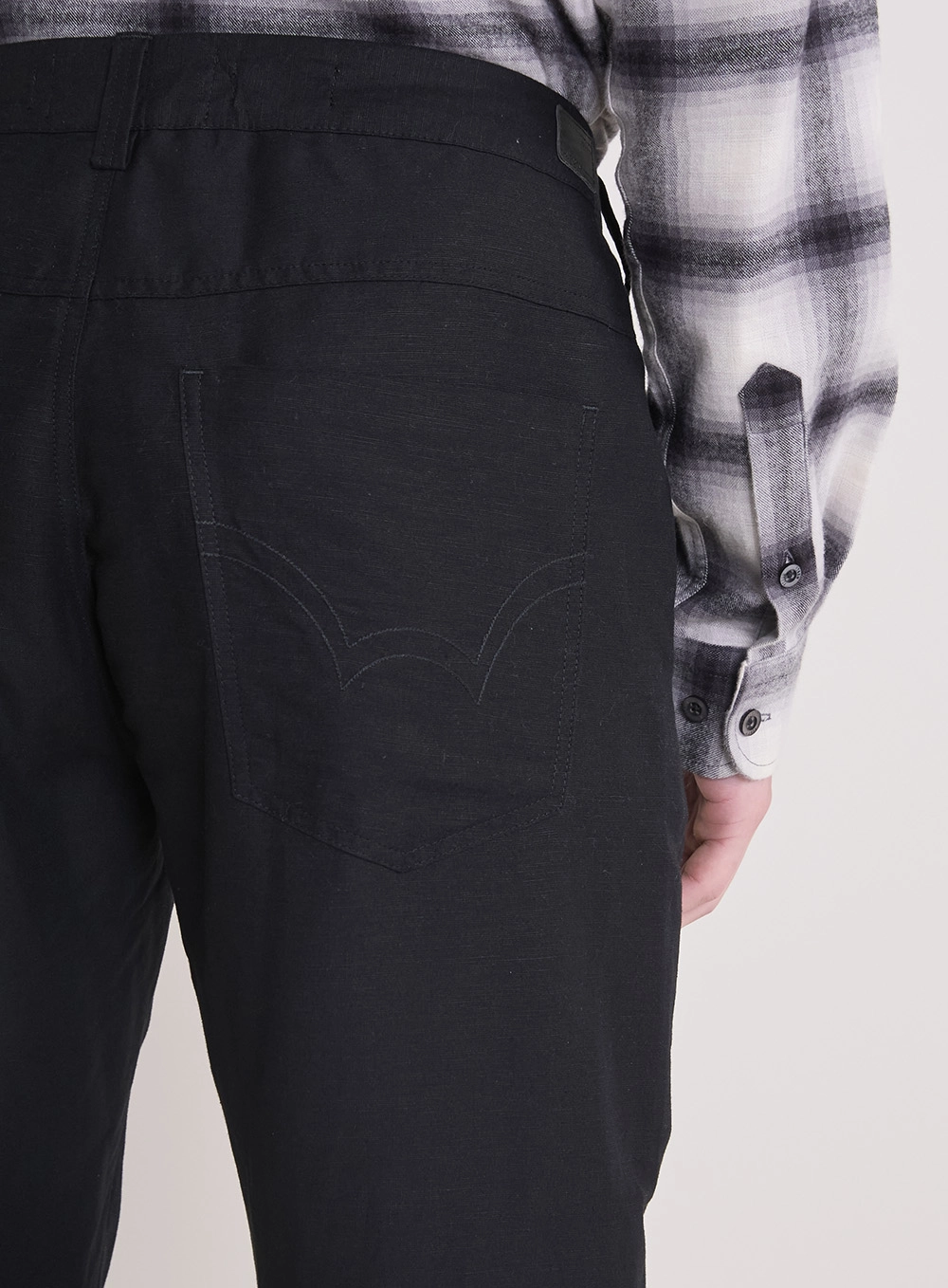 Calça Masculina Alfaiataria Reta - Vitor Preto 3