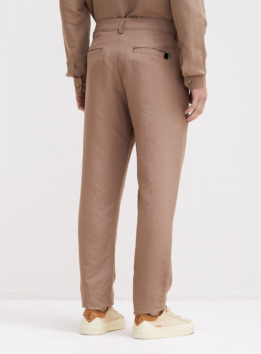Calça Masculina Alfaiataria - Luciano Marrom