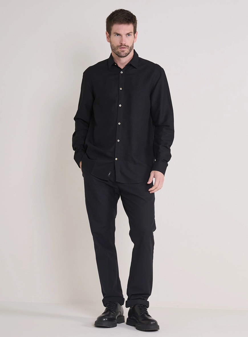 Calça Masculina Alfaiataria - Vitor Preto