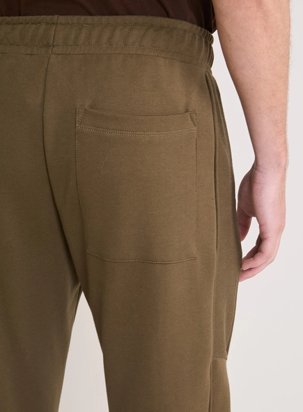 Calça Moletom Masculina Jogging Com Cordão