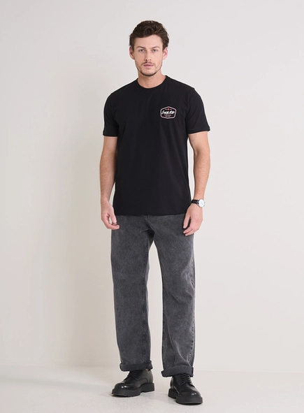 Calça Jeans Masculina Lavagem Estonada - Malta