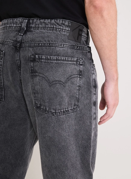 Calça Jeans Masculina Lavagem Estonada - Malta