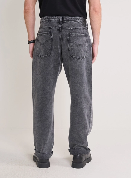 Calça Jeans Masculina Lavagem Estonada - Malta