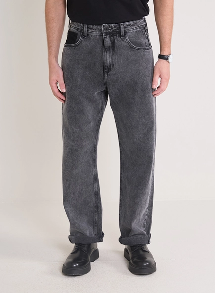Calça Jeans Masculina Lavagem Estonada - Malta