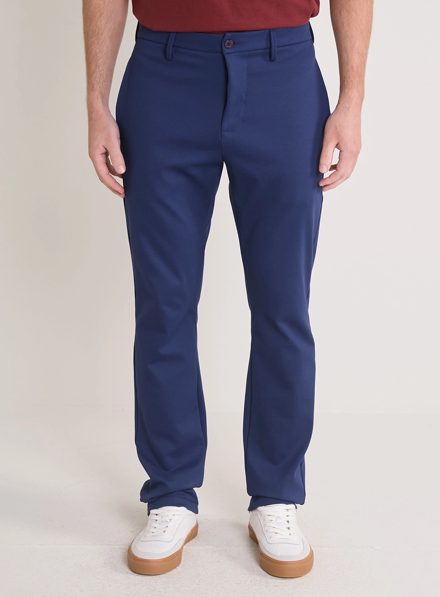 Calça Masculina Alfaiataria Reta - Vitor Azul