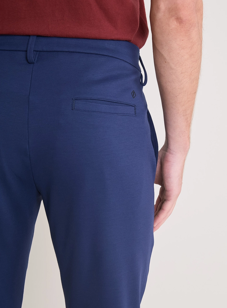 Calça Masculina Alfaiataria Reta - Vitor Azul