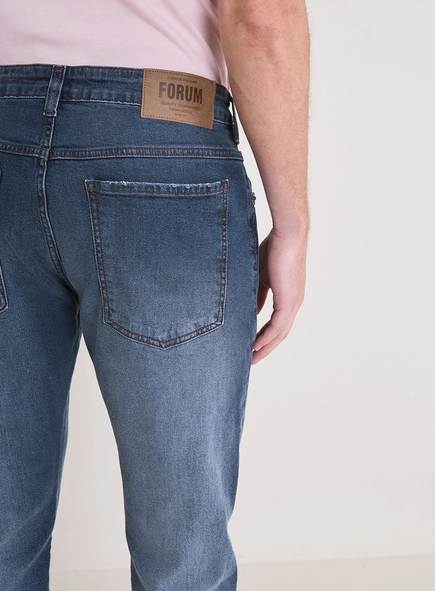 Calça Jeans Masculina Paul Slim Lavagem Média