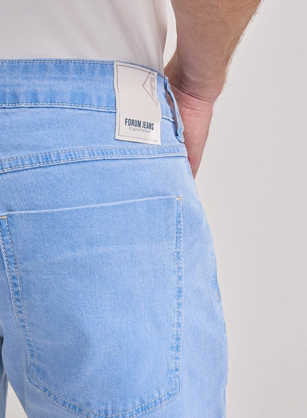 Calça Jeans Masculina Igor Skinny De Lavagem Clara