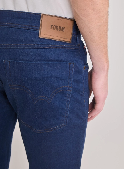 Calça Jeans Masculina Igor Skinny Lavagem Escura