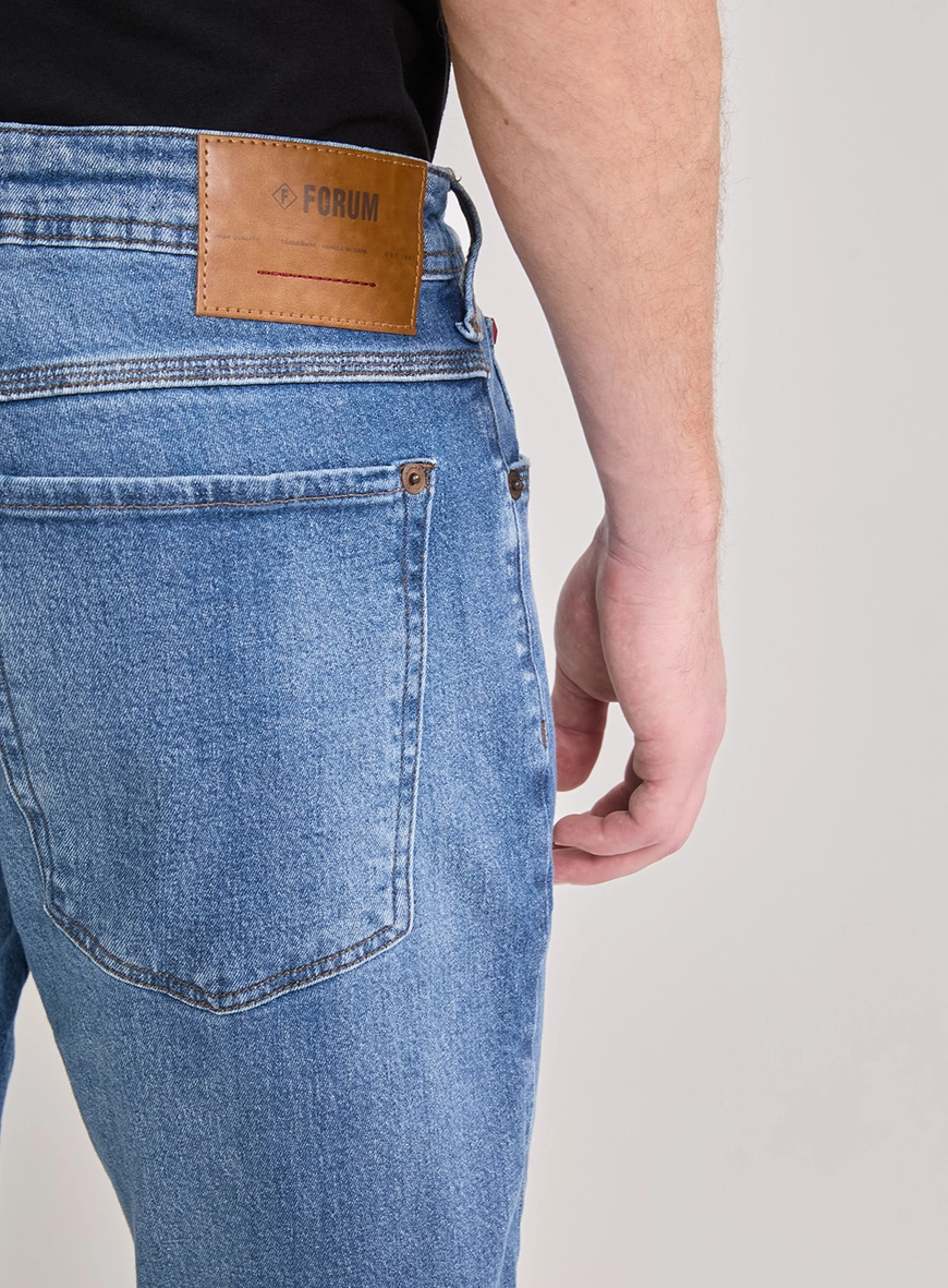 Calça Jeans Masculina Paul Slim Índigo