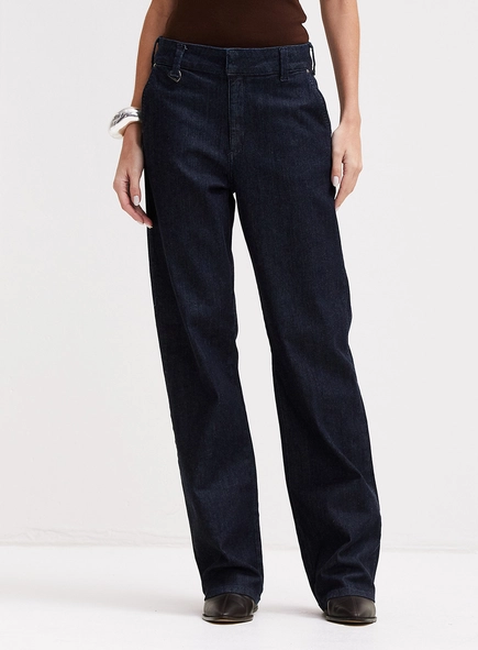 Calça Jeans Feminina Wide Leg - Raquel