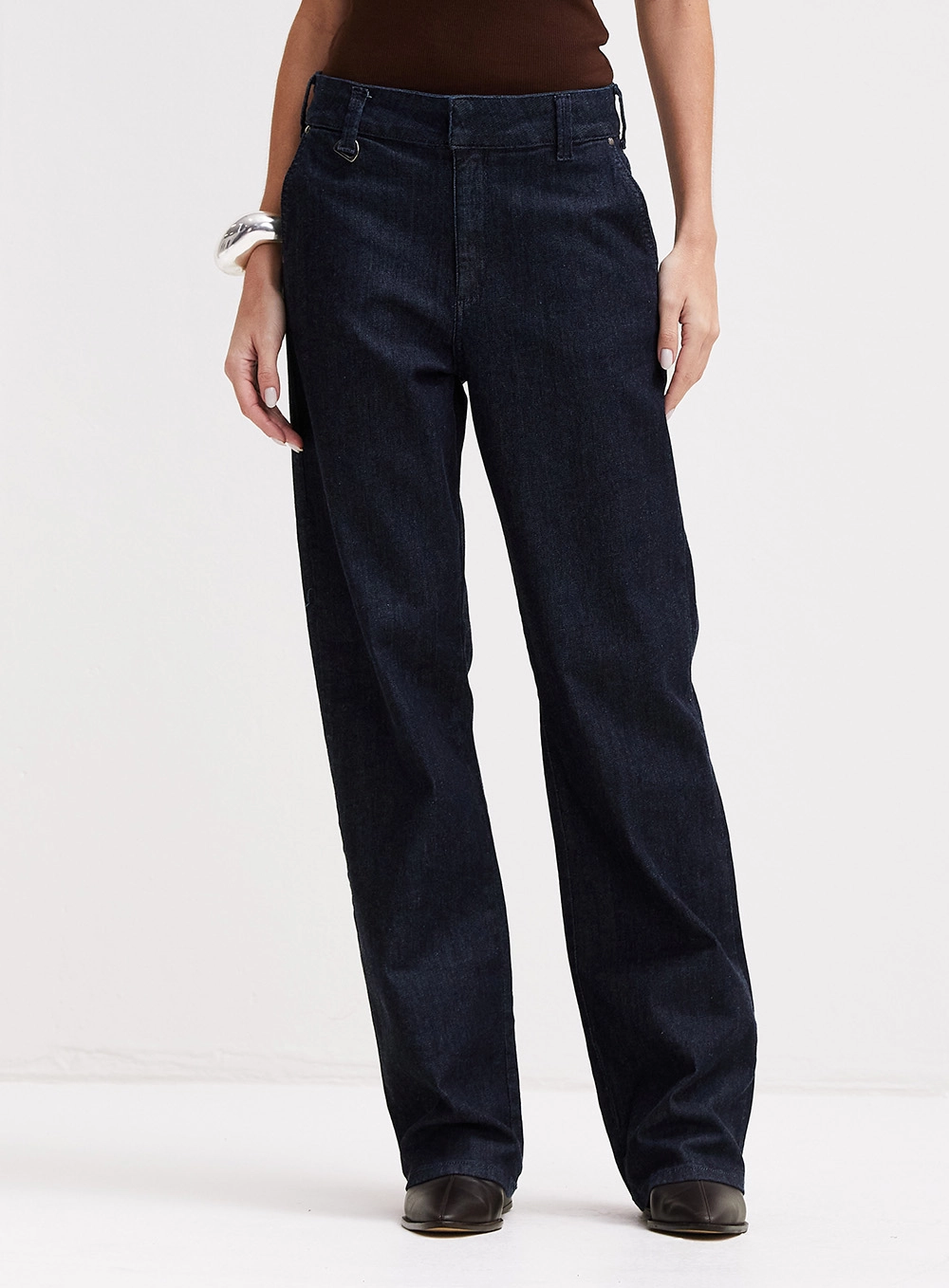 Calça Jeans Feminina Wide Leg - Raquel Índigo 2