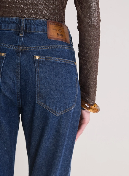 Calça Jeans Feminino Wide Leg Raquel
