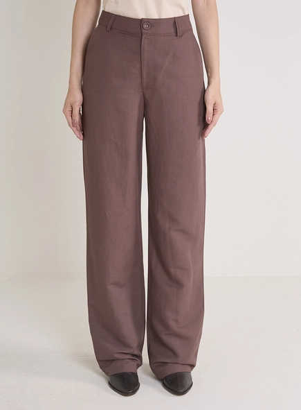 Calça Feminina Alfaiataria Reta