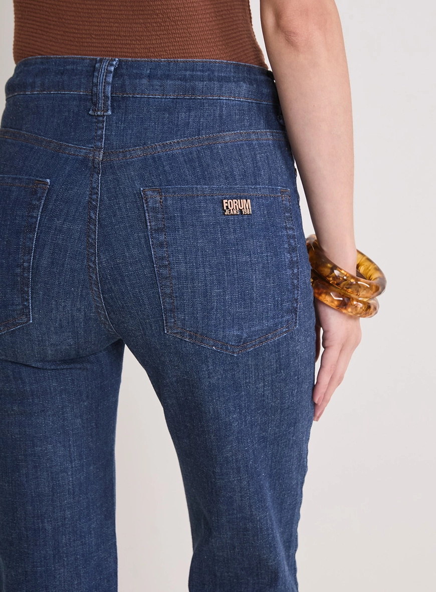 Calça Jeans Feminina Louise Índigo