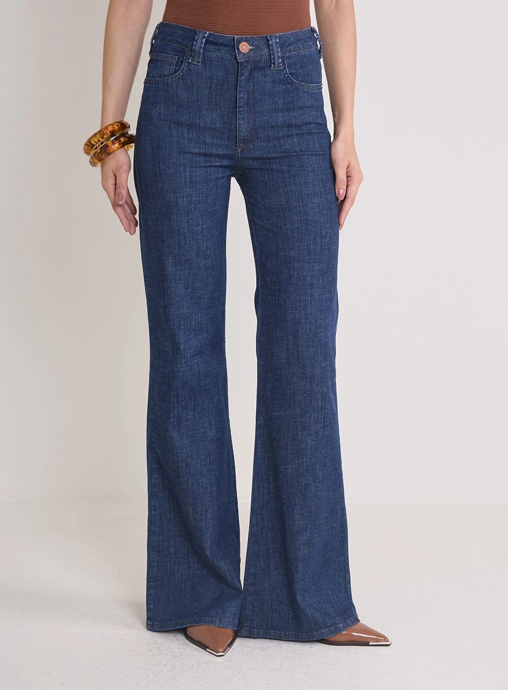 Calça Jeans Feminina Louise Índigo 2