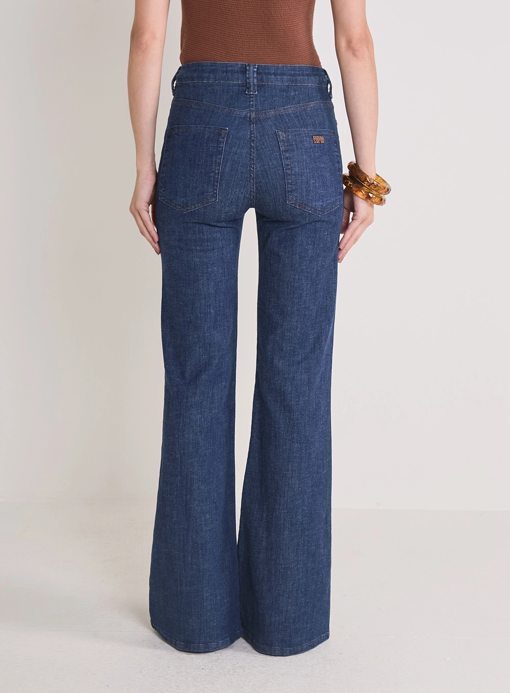 Calça Jeans Feminina Louise Índigo 4