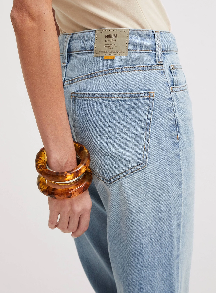 Calça Jeans Feminina Slim - Marisa Índigo
