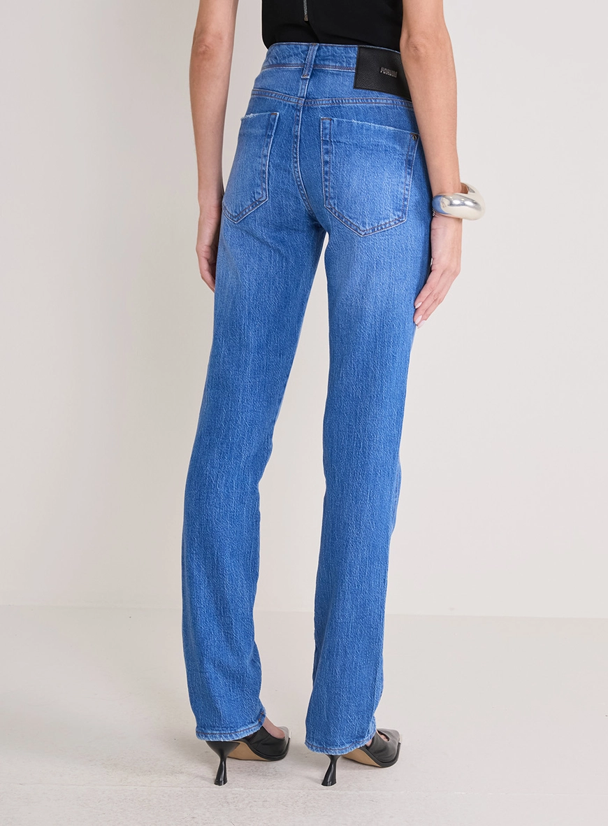 Calça Jeans Feminina Slim - Marisa Índigo