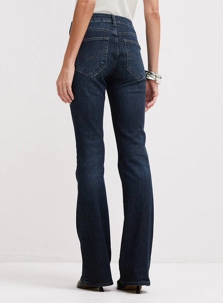 Calça Jeans Feminina Marisa Boot Cut