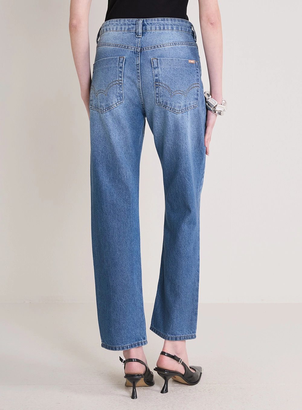 Calça Jeans Feminina - Nadia Índigo 4