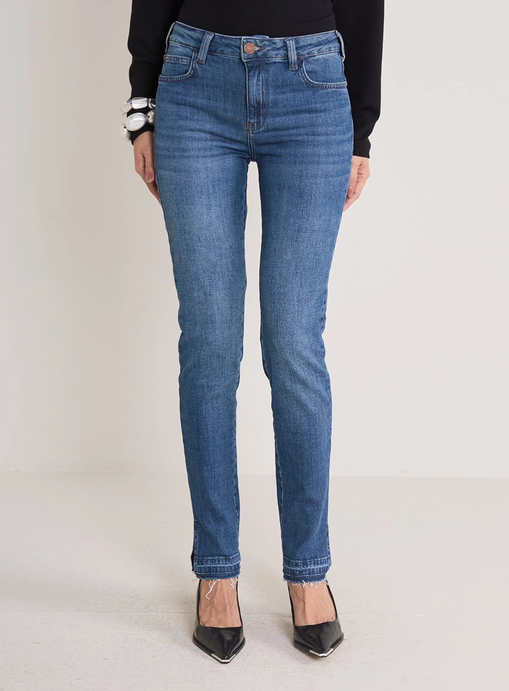 Calça Jeans Feminina Marisa Skinny Índigo 2