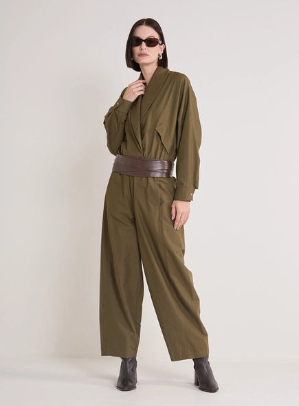 Calça Feminina Cenoura Com Amarração