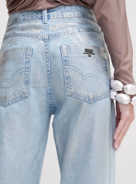 Calça Jeans Feminina Wide Leg - Raquel