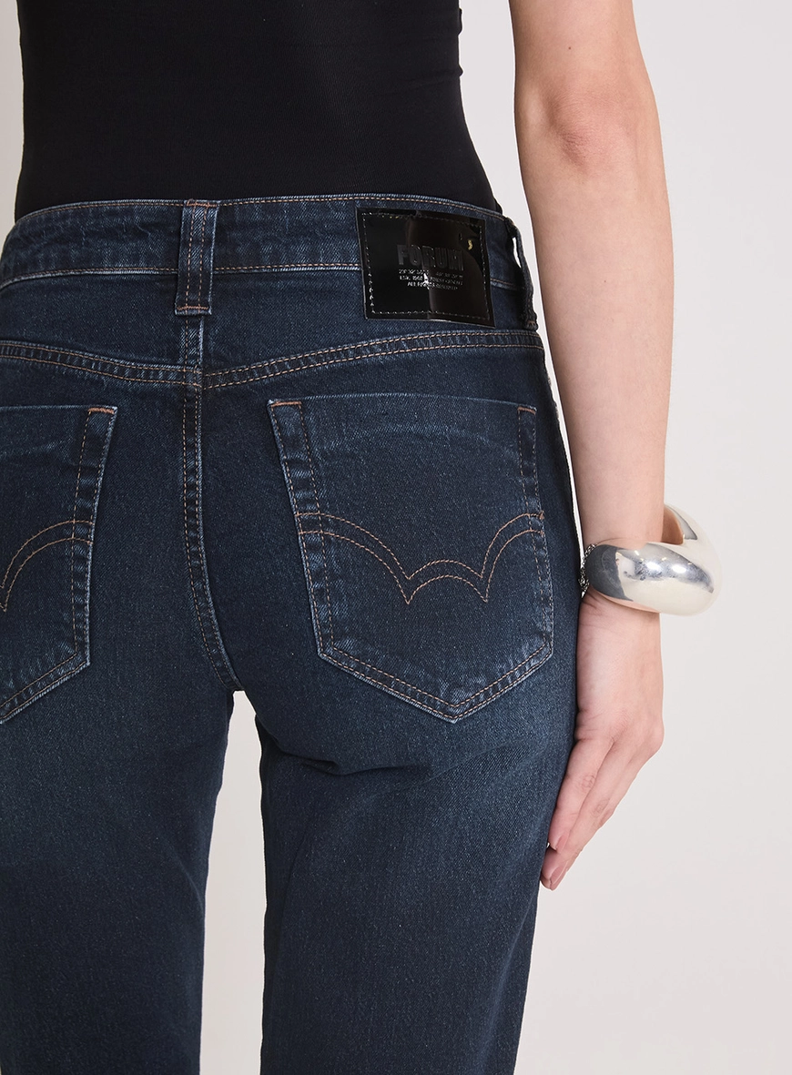 Calça Jeans Feminina Slim - Marisa Índigo